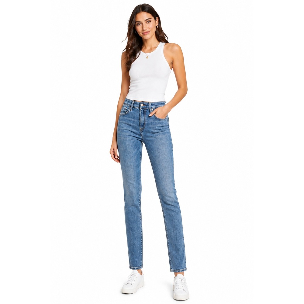 Levis 531 Low Skinny Jeans Womens 4 Blue Denim Y2K Low Rise Stretch Pants
